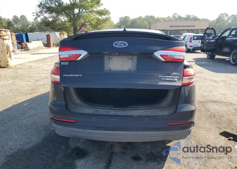 2019 Ford Fusion Titanium from USA, damaged, VIN 3FA6P0RU9KR116558